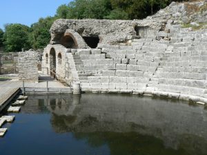 Albania, Saranda, Butrint Ancient Theatre