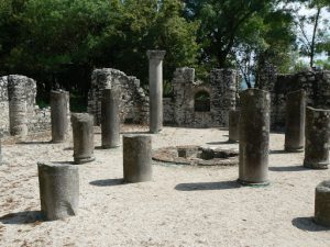 Albania, Saranda, Butrint Ancient Bapistry