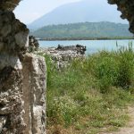 Albania, Butrint View Across Vivari Channel