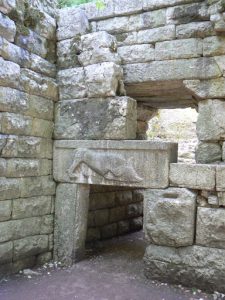 Albania, Butrint Lion Gate Entry