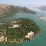 Albania, Butrint Ancient City Aerial View
