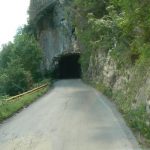 Coastal road along Adriatic Sea