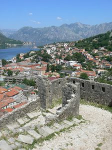 About 1300 steps climb to the fortress