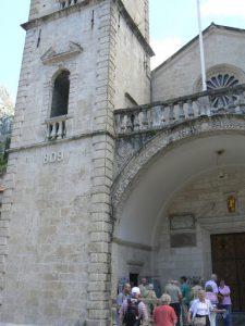 St.Tryphon's Cathedral and square (809 is date of original construction)