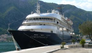 Cruise ships arrive nearly every day at Kotor port