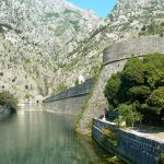 Moat around old town walls