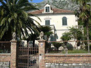 Mansion along the harborfront