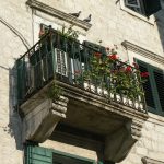 Floral balcony