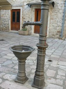 Old water fountain