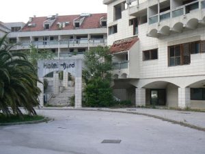 Abandoned communist-era hotel