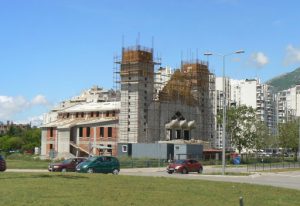 Montenegro, Podgorica: new church