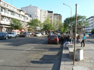 Montenegro, Podgorica: main street