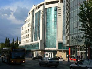 Montenegro, Podgorica: office buidings