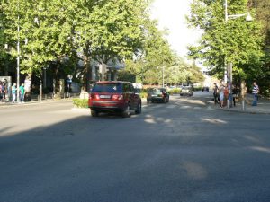 Montenegro, Podgorica: leafy main street