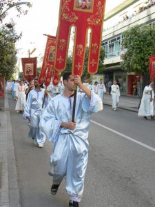 Montenegro, Podgorica: Eastern Orthodox Easter procession