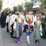 Montenegro, Podgorica: Eastern Orthodox Easter procession with ethnic costumes