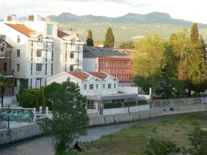 The hills beyond Podgorica