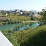 Montenegro, Podgorica: sports complex by Moraca River