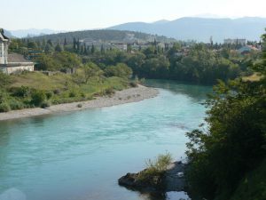 Montenegro, Podgorica: Moraca River