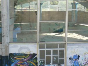 Montenegro, Podgorica: sports complex (swimming pool empty and unused)