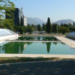 Montenegro, Podgorica: sports complex outdoor swimming pool is also unused;