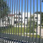 Montenegro, Podgorica: US Embassy looks like a prison with bars