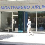 Montenegro, Podgorica: airlines office