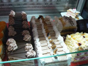 Montenegro, Podgorica: pastries