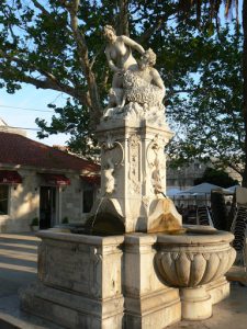 Croatia, Dubrovnik: fountain of the good shepherd
