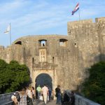 Croatia, Dubrovnik: the main entrance from the city side is