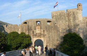 Croatia, Dubrovnik: the main entrance from the city side is