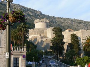 Croatia, Dubrovnik: the castle is startlingly enormous at first sight