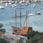 Croatia, Dubrovnik: reproduction of an old merchant ship