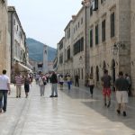 Croatia, Dubrovnik: main walking street inside the walls
