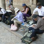 Croatia, Dubrovnik: Asians taking art lessons
