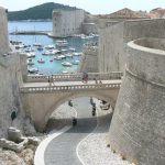 Croatia, Dubrovnik: the castle walls are impressive and thick
