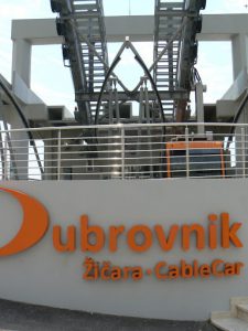 Croatia, Dubrovnik: cable car base station