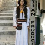 Croatia, Dubrovnik: local costumes for sale