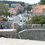 Croatia, Dubrovnik: main street view of the new city from