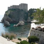 Croatia, Dubrovnik: a separate part of the fortress across an