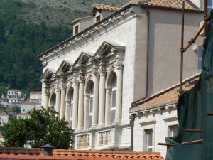 Croatia, Dubrovnik: neo-classical architecture