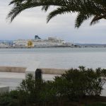 Croatia, Split City: cruise ship in harbor