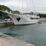 Croatia, Split City: yacht in the harbor