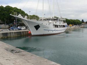 Croatia, Split City: yacht in the harbor