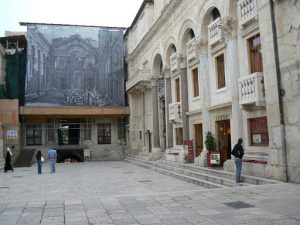 Croatia, Split City: main square inside old city palace