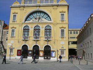 Croatia, Split City: municipal theatre