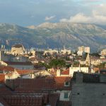 Croatia, Split City: view across to the mountains