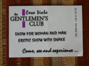 Croatia, Split City: erotic showtime