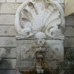 Croatia, Split City: old fountain detail