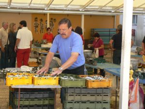 Croatia, Split City: fish market